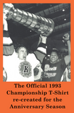 1993 Turner Cup Champions Official On Ice Fort Wayne Komets T Shirt - WOW