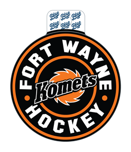 Sticker Komets Circle Logo