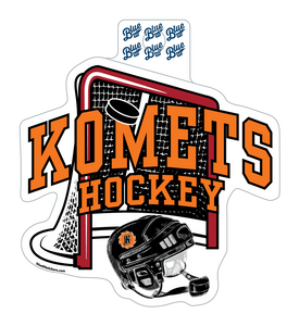 Sticker Komets Hockey Net