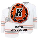 2025-26 NEW White Replica Komets jersey