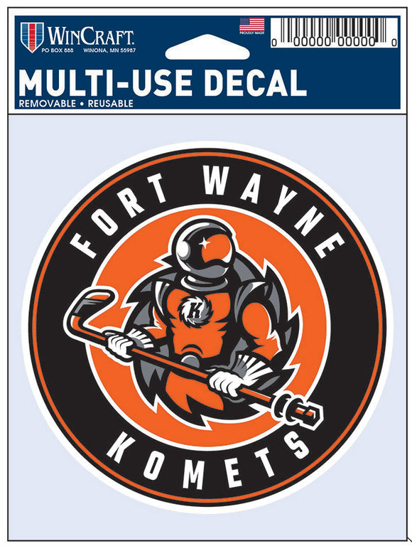 Window Cling Spaceman Logo