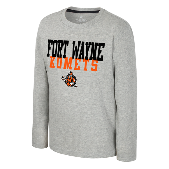 Youth Long Sleeve Grey Tee