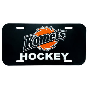 License Plate - Komets Hockey